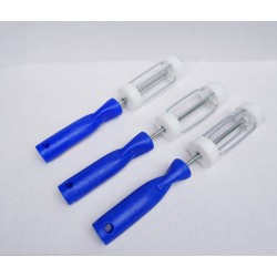Four Wire Galvanized  Blue Lint Roller Handle